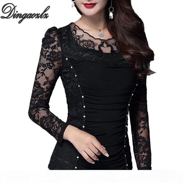 dingaozlz blusas femininas elegante women blouse casual mesh long sleeve plus size clothing diamond patchwork lace shirt t19053108, White
dingaozlz blusas femininas elegante women blouse casual mesh long sleeve plus size clothing diamond patchwork lace shirt t19053108, White