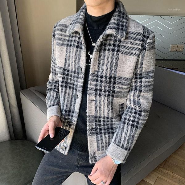 2020 new men leisure woolen cloth cloth coat dust coat male brief paragraph long cashmere in autumn winter1, Black
2020 new men leisure woolen cloth cloth coat dust coat male brief paragraph long cashmere in autumn winter1, Black