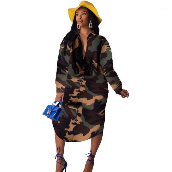 casual dresses camouflage print long sleeve shirt dress women turn-down collar button up streetwear loose oversized shirt1, Black;gray
casual dresses camouflage print long sleeve shirt dress women turn-down collar button up streetwear loose oversized shirt1, Black;gray