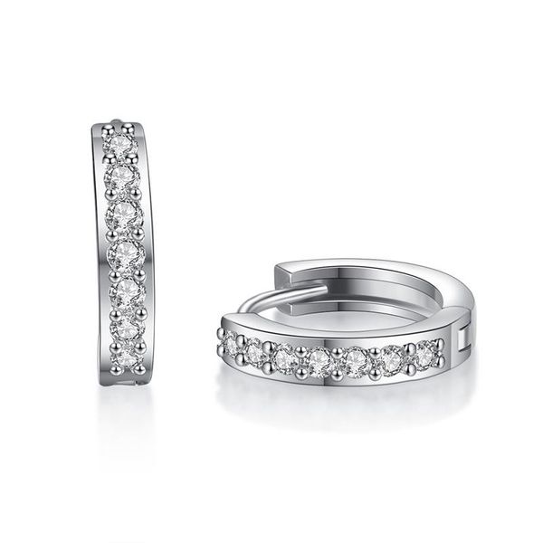 hoop & huggie 1pairs copper round sharp single row setting cubic zirconia silver color earrings for women, Golden;silver
hoop & huggie 1pairs copper round sharp single row setting cubic zirconia silver color earrings for women, Golden;silver
