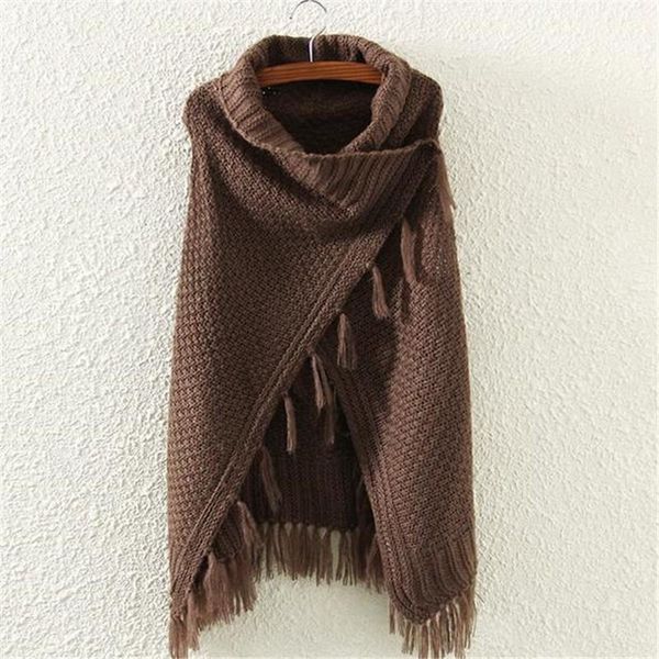wholesale- 2017 autumn winter poncho shawl cape sweaters european new fashion batwing solid cardigans stylish irregular 601611, White;black
wholesale- 2017 autumn winter poncho shawl cape sweaters european new fashion batwing solid cardigans stylish irregular 601611, White;black
