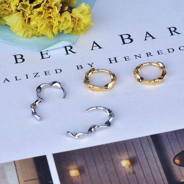little mobius hoop earrings for women simple geometric circle white gold color party gift fashion jewelry kbe390, Golden;silver
little mobius hoop earrings for women simple geometric circle white gold color party gift fashion jewelry kbe390, Golden;silver