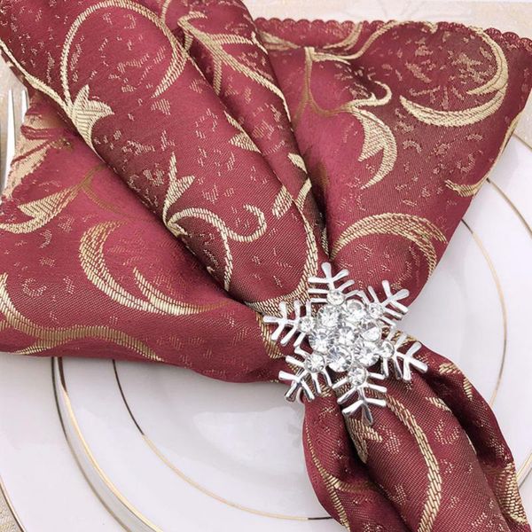 napkin rings 4 pcs snowflake silver sparkling buckles metal holders dinning table setting for casual or formal occ1
napkin rings 4 pcs snowflake silver sparkling buckles metal holders dinning table setting for casual or formal occ1