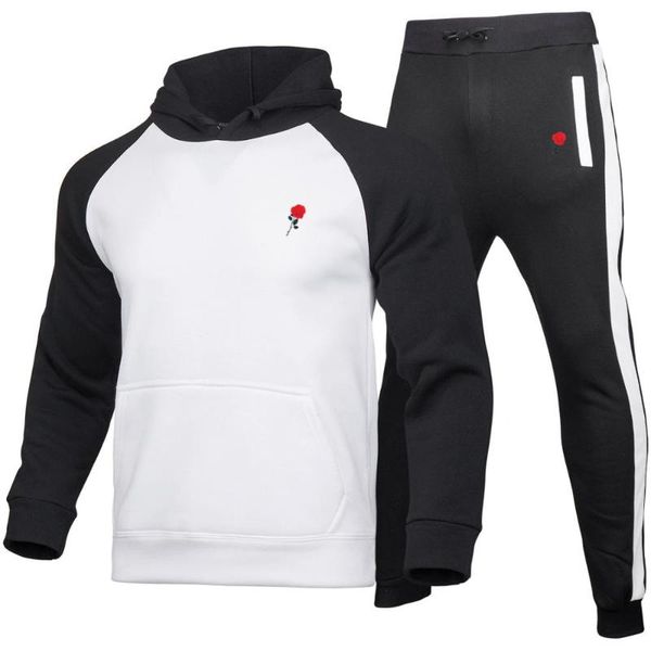 brand men's hoodie set clothing fashion tracksuit casual sportsuit splice hoodie suit sportswear printed roses hoodie+sweatpant, Black
brand men's hoodie set clothing fashion tracksuit casual sportsuit splice hoodie suit sportswear printed roses hoodie+sweatpant, Black
