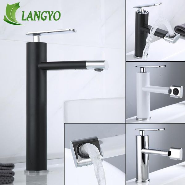 bathroom sink faucets langyo arrival white/chrome/black bath faucet cold & tap 360° rotating nozzle wash mixer br-2021a134
bathroom sink faucets langyo arrival white/chrome/black bath faucet cold & tap 360° rotating nozzle wash mixer br-2021a134