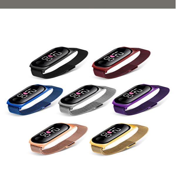 ladies watch mens digital led wrist watch sports watch electronic female male wristwatchs touch screen waterproof fashion trend lazy magnet, Slivery;brown
ladies watch mens digital led wrist watch sports watch electronic female male wristwatchs touch screen waterproof fashion trend lazy magnet, Slivery;brown