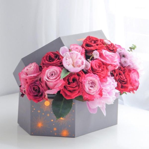 gift wrap one piece hexagon flower bouquet box starry sky pattern packing florist package supply material wedding decoration1
gift wrap one piece hexagon flower bouquet box starry sky pattern packing florist package supply material wedding decoration1