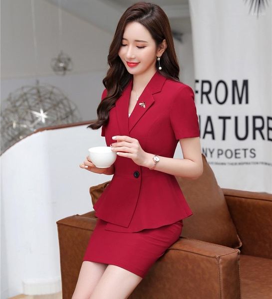 summer fashion female skirt suits for women busiiness suits red blazer and jacket set professional office uniform styles1, White;black
summer fashion female skirt suits for women busiiness suits red blazer and jacket set professional office uniform styles1, White;black
