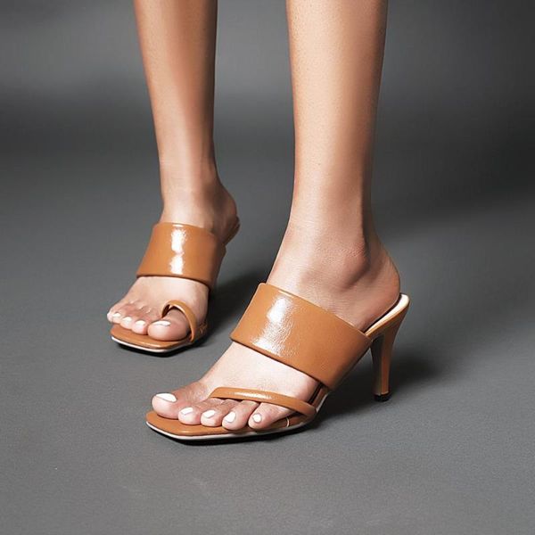 sandals 2021 summer women square toe ladies heel mules thin high heels slippers female fashion woman shoes, Black
sandals 2021 summer women square toe ladies heel mules thin high heels slippers female fashion woman shoes, Black