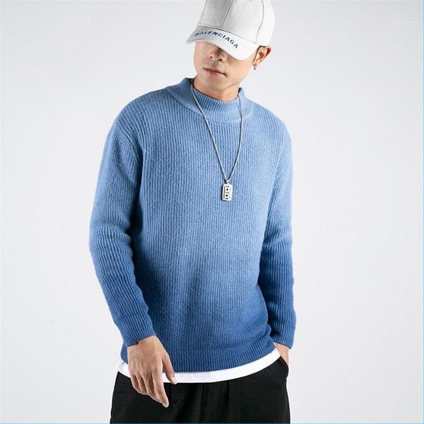 autumn winter new semi-turtleneck japanese knit men's sweaters casual streetwear hip hop homme pullovers1, White;black
autumn winter new semi-turtleneck japanese knit men's sweaters casual streetwear hip hop homme pullovers1, White;black