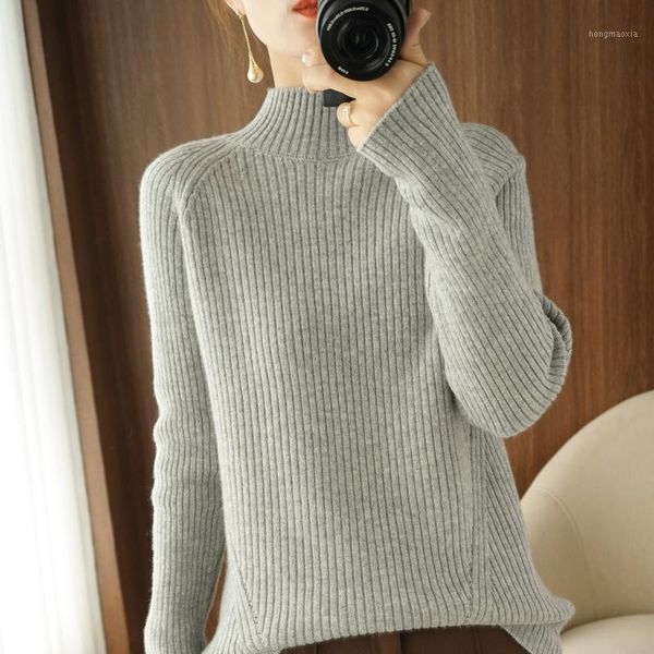 2021 winter new turtleneck sweater women 100% wool knit pullover casual plus size cashmere warm pure color basic sweaters1, White;black
2021 winter new turtleneck sweater women 100% wool knit pullover casual plus size cashmere warm pure color basic sweaters1, White;black