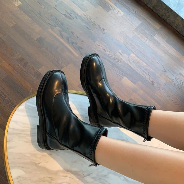 boots women shoes autumn round toe booties woman 2020 low heel boots-women luxury designer rock rubber ladies mid calf, Black
boots women shoes autumn round toe booties woman 2020 low heel boots-women luxury designer rock rubber ladies mid calf, Black