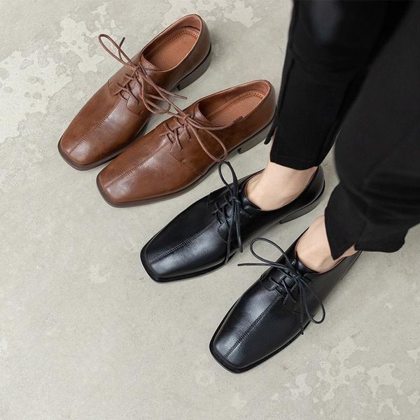 2021 new women pumps women's shoes 22-25cm natural leather square toe women heels classic vintage leather shoes black
2021 new women pumps women's shoes 22-25cm natural leather square toe women heels classic vintage leather shoes black