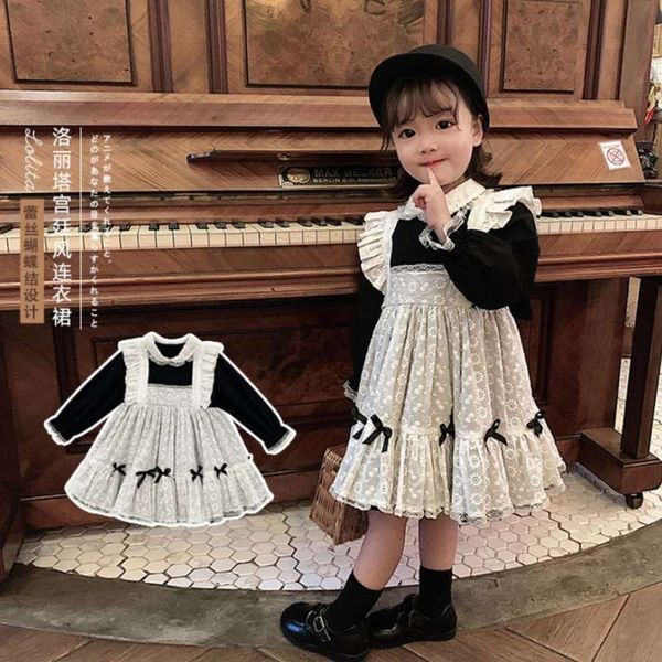 foreign and girls' spring court autumn children's 2020 new sle maid drs fashionable skirt, Red;yellow
foreign and girls' spring court autumn children's 2020 new sle maid drs fashionable skirt, Red;yellow