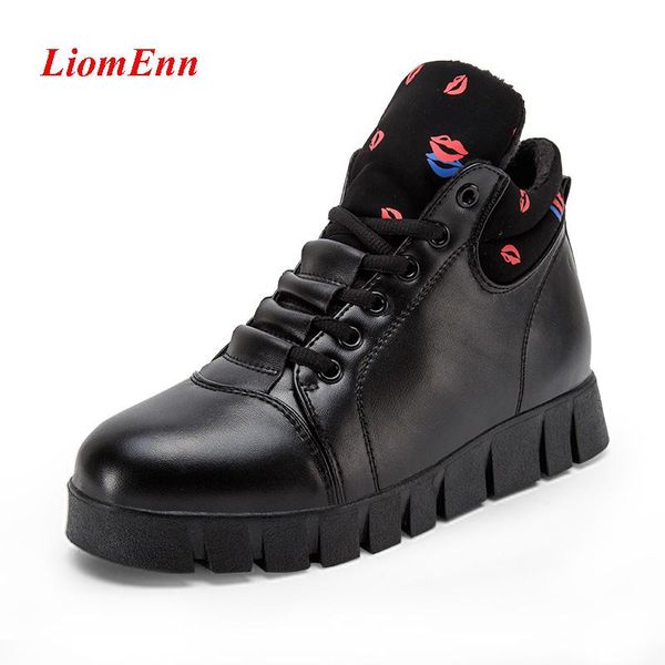 2020 new winter boots women shoes high heels platform wedge boots fur plush leather casual shoes woman sneakers botas de mujer, Black
2020 new winter boots women shoes high heels platform wedge boots fur plush leather casual shoes woman sneakers botas de mujer, Black