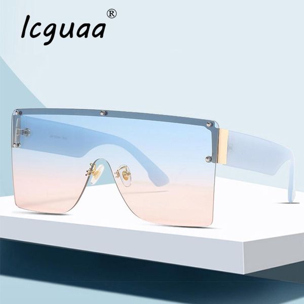 oversize rimless sunglasses ocean gradient ocean lens sun glasses frameless one piece sunglasses brand design shades glasses, White;black
oversize rimless sunglasses ocean gradient ocean lens sun glasses frameless one piece sunglasses brand design shades glasses, White;black