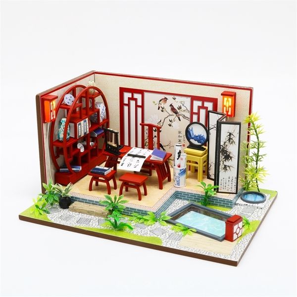 wooden toy diy dollhouse miniature dollhouse handmade doll house furniture puzzle assemble 3d miniaturas model toys for children y200413
wooden toy diy dollhouse miniature dollhouse handmade doll house furniture puzzle assemble 3d miniaturas model toys for children y200413