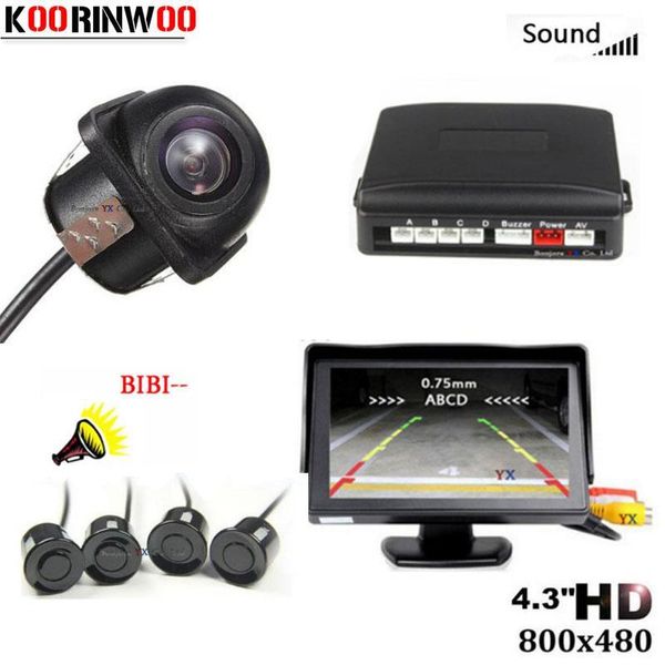 koorinwoo car video parking sensor parktronics 4 adjustable speaker bibi flat sensors reverse car rearview radar step-up alarm1
koorinwoo car video parking sensor parktronics 4 adjustable speaker bibi flat sensors reverse car rearview radar step-up alarm1