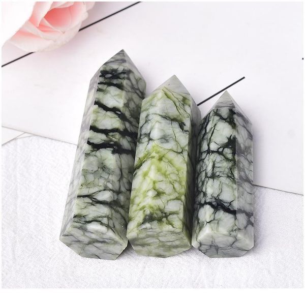 1pc natural crystal point tree grain stone reiki healing obelisk tower quartz wand ornament for home decor energy stone qyluuf, Black
1pc natural crystal point tree grain stone reiki healing obelisk tower quartz wand ornament for home decor energy stone qyluuf, Black