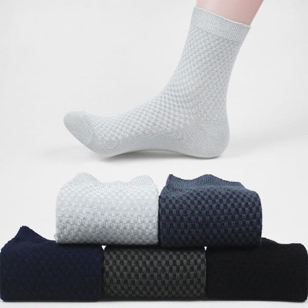 q 1pair men's socks square patterns for male pure color business style in tube socks casual thin breathable bamboo fiber1, Black
q 1pair men's socks square patterns for male pure color business style in tube socks casual thin breathable bamboo fiber1, Black
