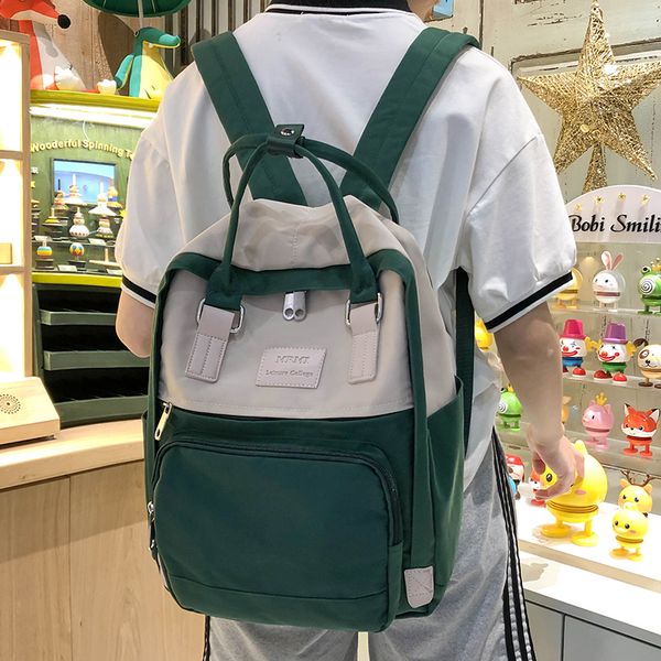 hocodo new waterproof nylon women backpack buckle handle female travel backpack fashion girl student school bag mochilas book c0125
hocodo new waterproof nylon women backpack buckle handle female travel backpack fashion girl student school bag mochilas book c0125
