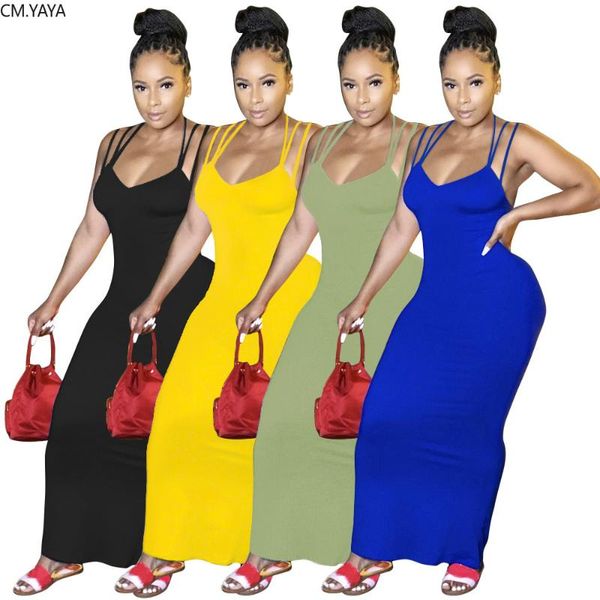cm.yaya women spaghetti strap v-neck open back maxi midi dress activewear club night party pencil bodycon bandage dresses, Black;gray
cm.yaya women spaghetti strap v-neck open back maxi midi dress activewear club night party pencil bodycon bandage dresses, Black;gray