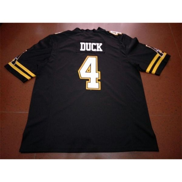 3421 app state mountaineers clifton duck #4 real full embroidery college jersey size s-4xl or custom any name or number jersey, Black
3421 app state mountaineers clifton duck #4 real full embroidery college jersey size s-4xl or custom any name or number jersey, Black