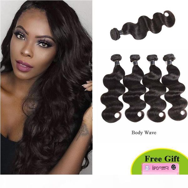 brazilian virgin hair 1 4 bundles peruvian body wave 100% unprocessed indian human hair bundles weaves by dhl, Black
brazilian virgin hair 1 4 bundles peruvian body wave 100% unprocessed indian human hair bundles weaves by dhl, Black