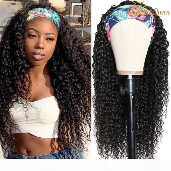 water wave headband wig maxine wet and wavy scarf wig for women 150% water wave human hair wig, Black;brown
water wave headband wig maxine wet and wavy scarf wig for women 150% water wave human hair wig, Black;brown