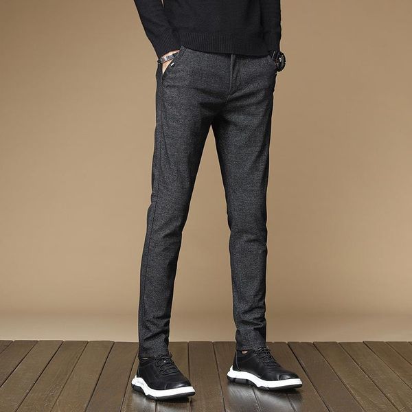 2020 spring autumn winter new smart casual pants men slim fit fashion trousers male brand clothing basic mens pants blue black
2020 spring autumn winter new smart casual pants men slim fit fashion trousers male brand clothing basic mens pants blue black
