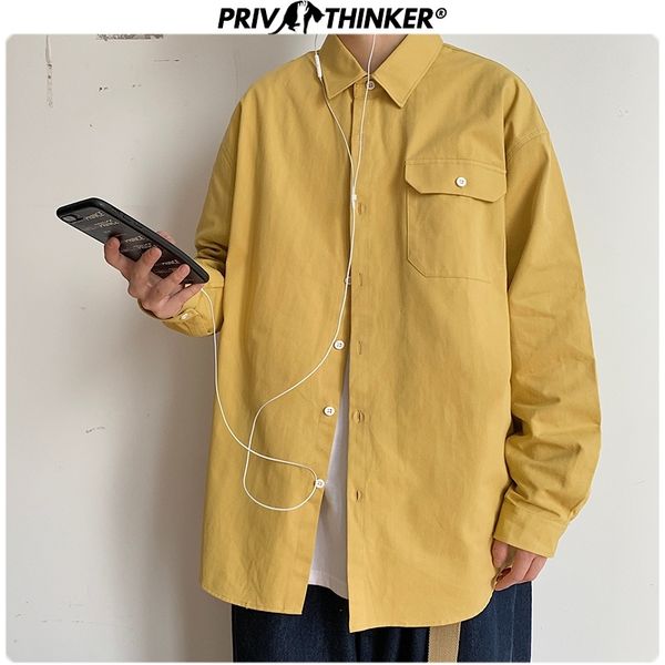 privathinker korean style men's cotton shirts 2020 new spring 8 colors man casual blouse solid color long sleeve shirts 5xl 1022, White;black
privathinker korean style men's cotton shirts 2020 new spring 8 colors man casual blouse solid color long sleeve shirts 5xl 1022, White;black