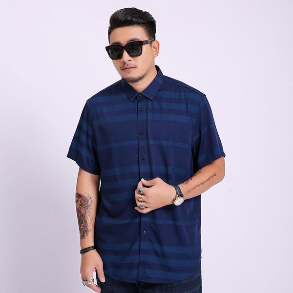 men's casual shirts 2021 summer shirt large size male fashion striped short sleeve brand clothing 5xl 6xl 7xl 8xl, White;black
men's casual shirts 2021 summer shirt large size male fashion striped short sleeve brand clothing 5xl 6xl 7xl 8xl, White;black