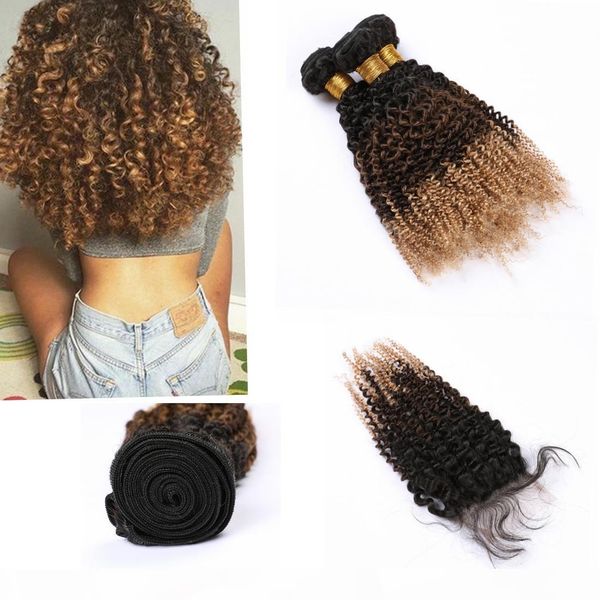 ombre kinkys curly hair bundles with closure dark root russian hair ombre curly human hair bundles with closure 4" * 4, Black;brown
ombre kinkys curly hair bundles with closure dark root russian hair ombre curly human hair bundles with closure 4" * 4, Black;brown