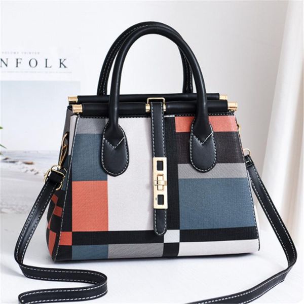 fashion women leather handbag patchwork female designer shoulder bags handbags lady shopping tote messenger bag sac
fashion women leather handbag patchwork female designer shoulder bags handbags lady shopping tote messenger bag sac