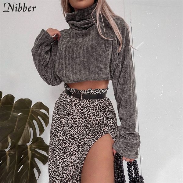 nibber autumn pure harajuku turtleneck sweater womens fall winter fashion retro leisure crop mujer slim loose sweater y200720, White;black
nibber autumn pure harajuku turtleneck sweater womens fall winter fashion retro leisure crop mujer slim loose sweater y200720, White;black