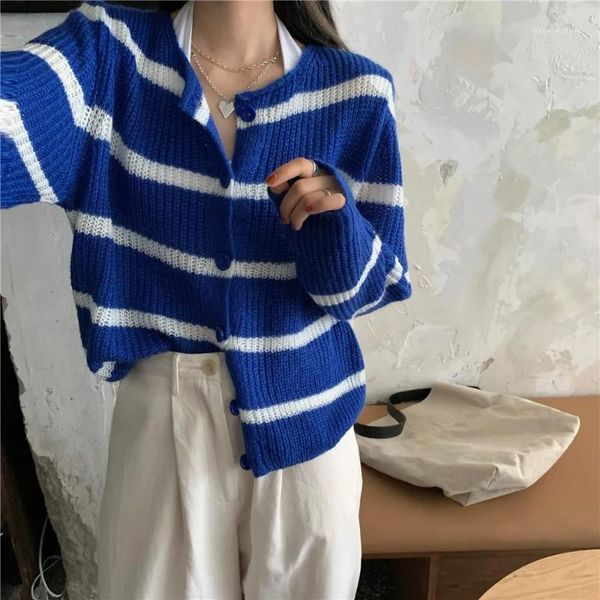 elegant women jumper sweater knitted striped blue winter 2020 warm thin buttons knit cardigan casual chic sweaters outerwear, White
elegant women jumper sweater knitted striped blue winter 2020 warm thin buttons knit cardigan casual chic sweaters outerwear, White
