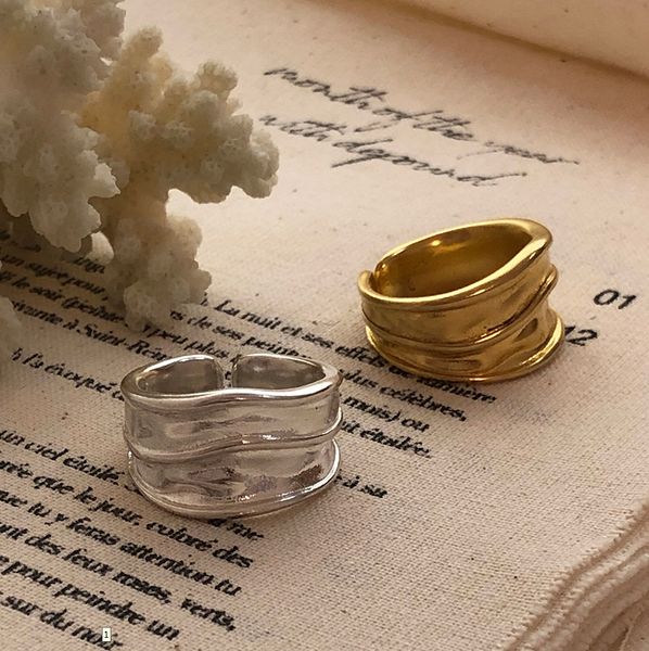 new minimalism 925 sterling silver handmade vintage jewelry american european designer irregular adjustable rings in gold and rhodium colors
new minimalism 925 sterling silver handmade vintage jewelry american european designer irregular adjustable rings in gold and rhodium colors