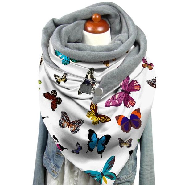 women butterfly printing scarf retro female multipurpose shawl scarf women large shawls floral print stoles square bandana, Blue;gray
women butterfly printing scarf retro female multipurpose shawl scarf women large shawls floral print stoles square bandana, Blue;gray