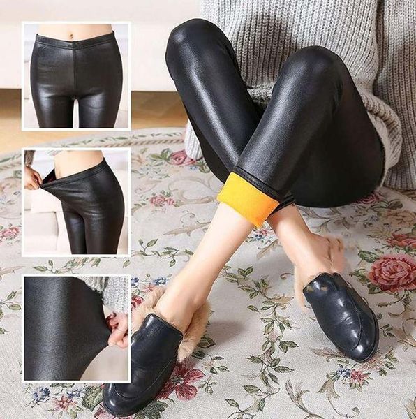 keep warm women large high waisted slim leather pants casual stretch trousers korean style sweatpants ladies autumn trousers plu, Black;white
keep warm women large high waisted slim leather pants casual stretch trousers korean style sweatpants ladies autumn trousers plu, Black;white
