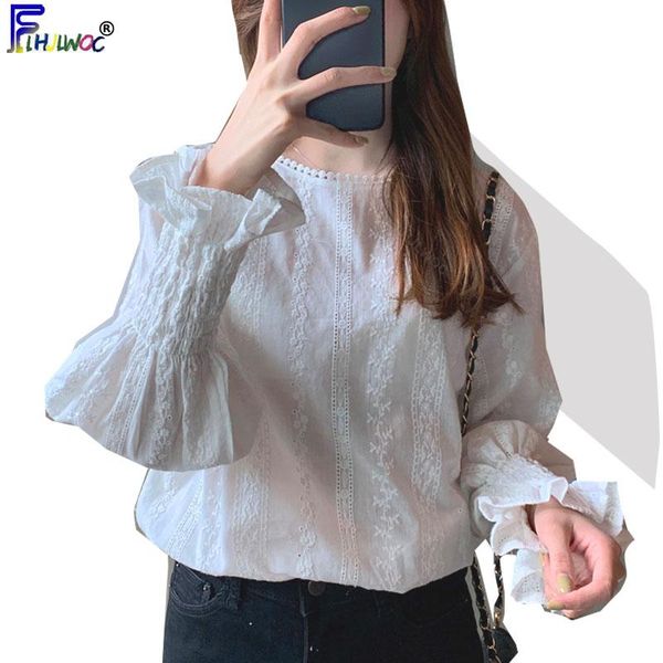 women's blouses & shirts cute sweet women white korea preppy style casual floral lace crochet vintage shirt 027
women's blouses & shirts cute sweet women white korea preppy style casual floral lace crochet vintage shirt 027