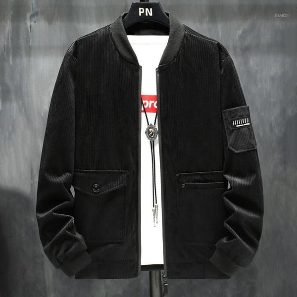 spring autumn brand new mens corduroy jacket male slim bomber jacket casual worker outwear coat winter 2 piece tracksuit set1, Black;brown
spring autumn brand new mens corduroy jacket male slim bomber jacket casual worker outwear coat winter 2 piece tracksuit set1, Black;brown