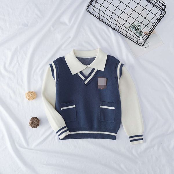 south korean children's wear ins cloth bear college wind vacation two lapel long sve knitted sweaters for boys and girls, Blue
south korean children's wear ins cloth bear college wind vacation two lapel long sve knitted sweaters for boys and girls, Blue