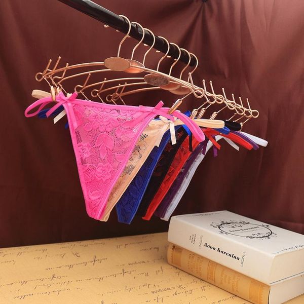 women's panties lace fun lady temptation perspective thong female low waist beautiful buttocks g-string, Black;pink
women's panties lace fun lady temptation perspective thong female low waist beautiful buttocks g-string, Black;pink