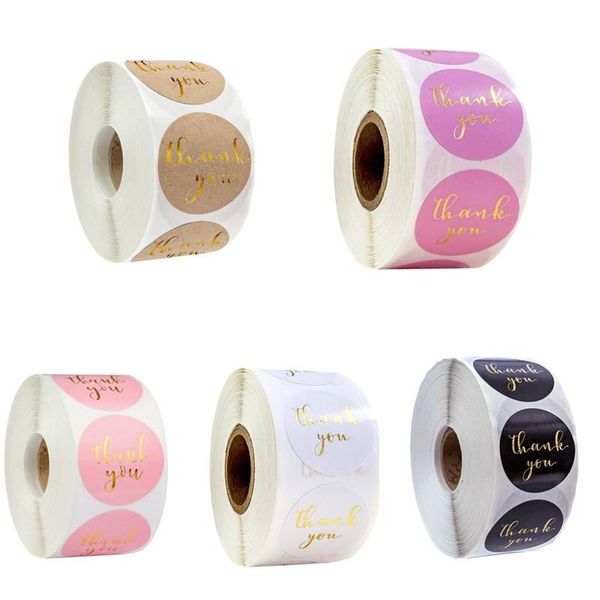 500pcs/roll decor labels round pink thank you bronzing stickers shopping shop handmade baking gift envelope dessert box tag
500pcs/roll decor labels round pink thank you bronzing stickers shopping shop handmade baking gift envelope dessert box tag