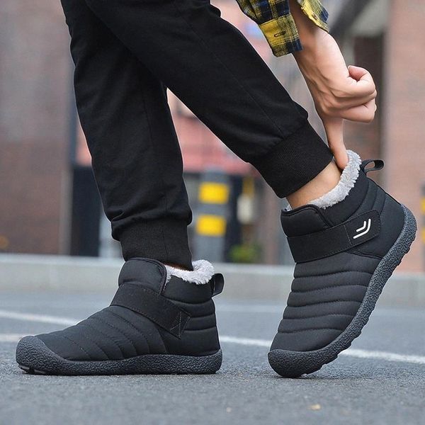women boots warm non-slip cotton boots velvet solid color winter hiking cotton shoes large size monk straps snow booties #x45b, Black
women boots warm non-slip cotton boots velvet solid color winter hiking cotton shoes large size monk straps snow booties #x45b, Black
