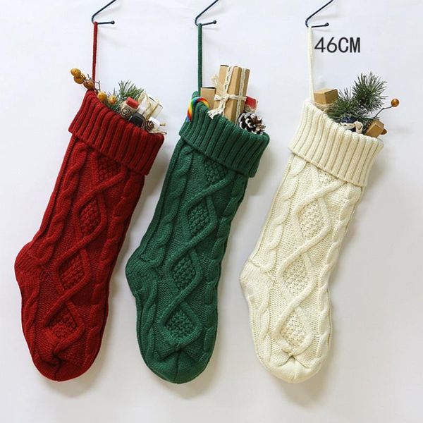 christmas decorations 46cm knit stockings xmas fireplace hanging home wall decoration ornaments candy bags for gift1
christmas decorations 46cm knit stockings xmas fireplace hanging home wall decoration ornaments candy bags for gift1