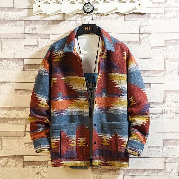 autumn woolen jacket men fashion retro printing casual woolen coat men streetwear loose overcoat male clothes large size m-5xl, Black
autumn woolen jacket men fashion retro printing casual woolen coat men streetwear loose overcoat male clothes large size m-5xl, Black