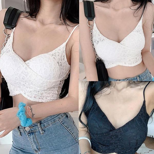 womens crop women 2021 fashion lace silk camisole belt lace yoga crop sports bra fitness lingerie vest top, White;black
womens crop women 2021 fashion lace silk camisole belt lace yoga crop sports bra fitness lingerie vest top, White;black