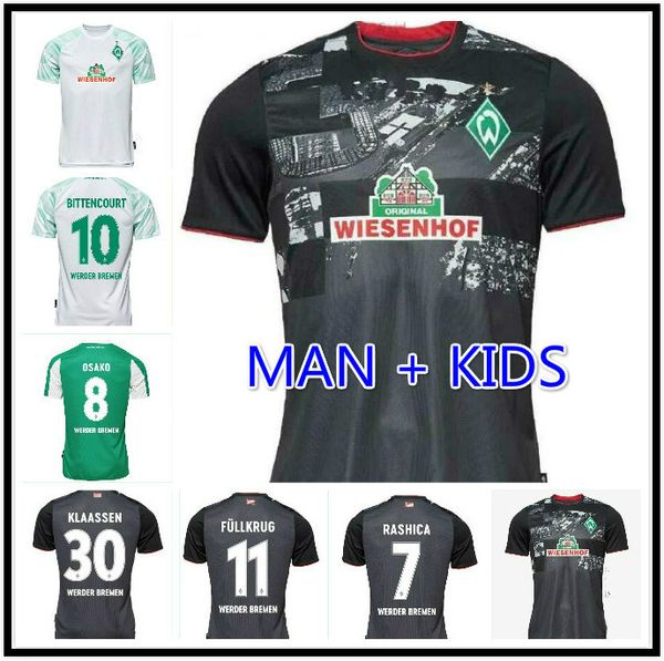 2020 2021 sv werder bremen 3rd city jersey men kids kit bittencourt klaassen m.eggestein soccer jersey osako selke rashica football jersey, Black;yellow
2020 2021 sv werder bremen 3rd city jersey men kids kit bittencourt klaassen m.eggestein soccer jersey osako selke rashica football jersey, Black;yellow