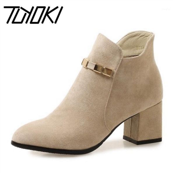boots tuyoki women winter high heels pointed toe warm fur shoes woman zipper ankle fashion bling size 33-431, Black
boots tuyoki women winter high heels pointed toe warm fur shoes woman zipper ankle fashion bling size 33-431, Black
